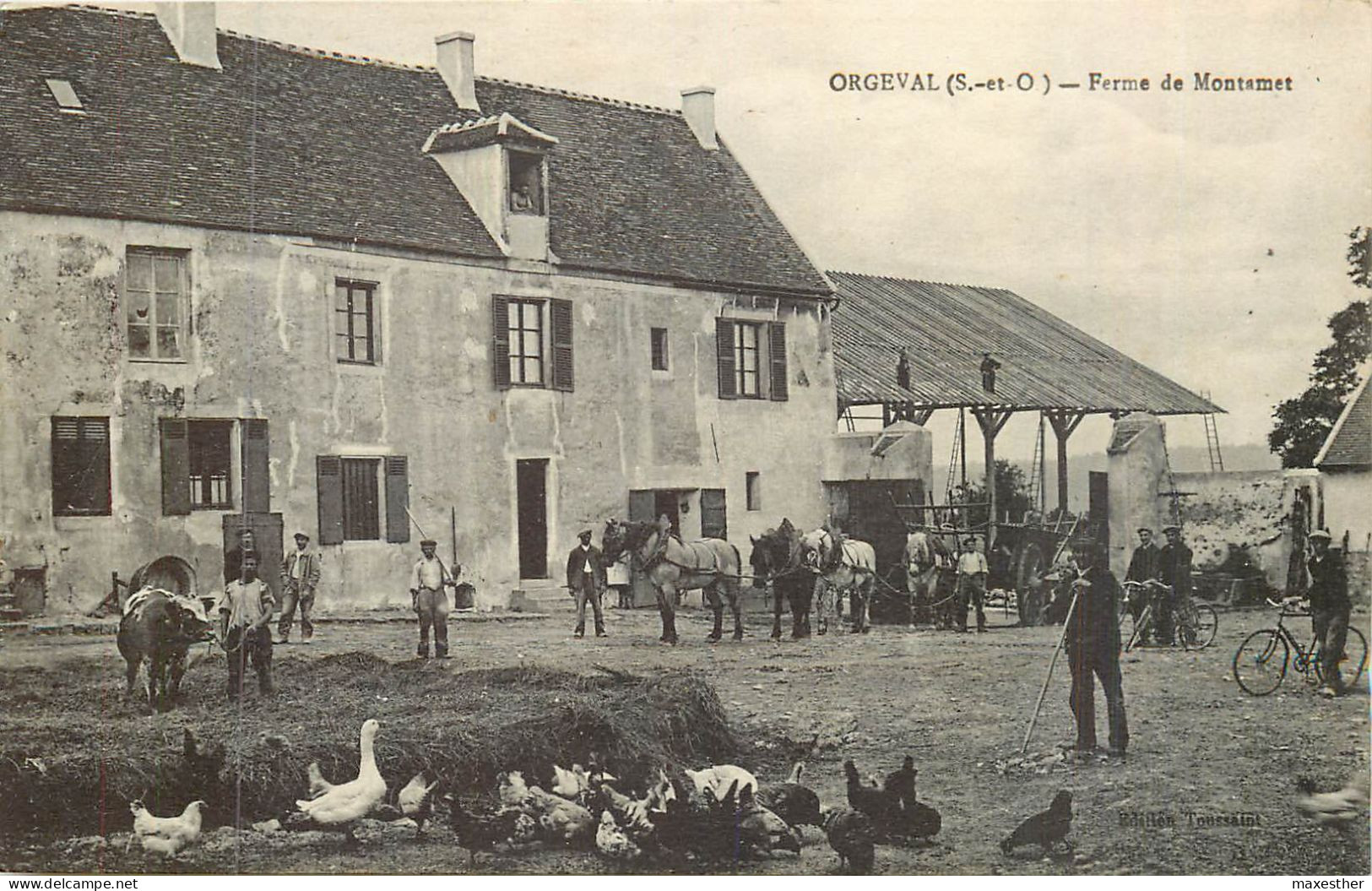 ORGEVAL  Ferme De Montamet - Orgeval