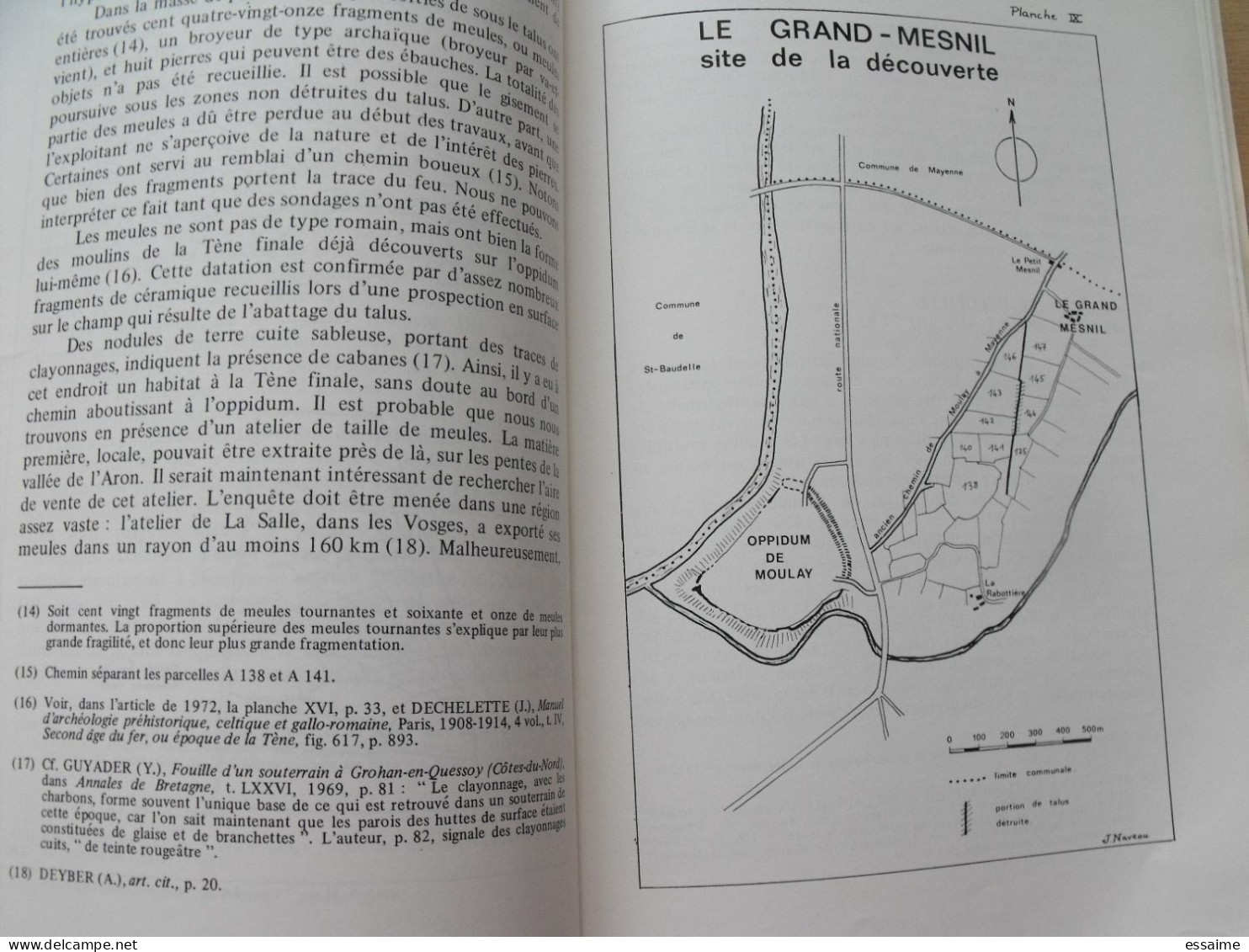 bulletin historique et archéologique de la Mayenne. 1974, n° 37 (245) . Laval Chateau-Gontier. Goupil. girouette