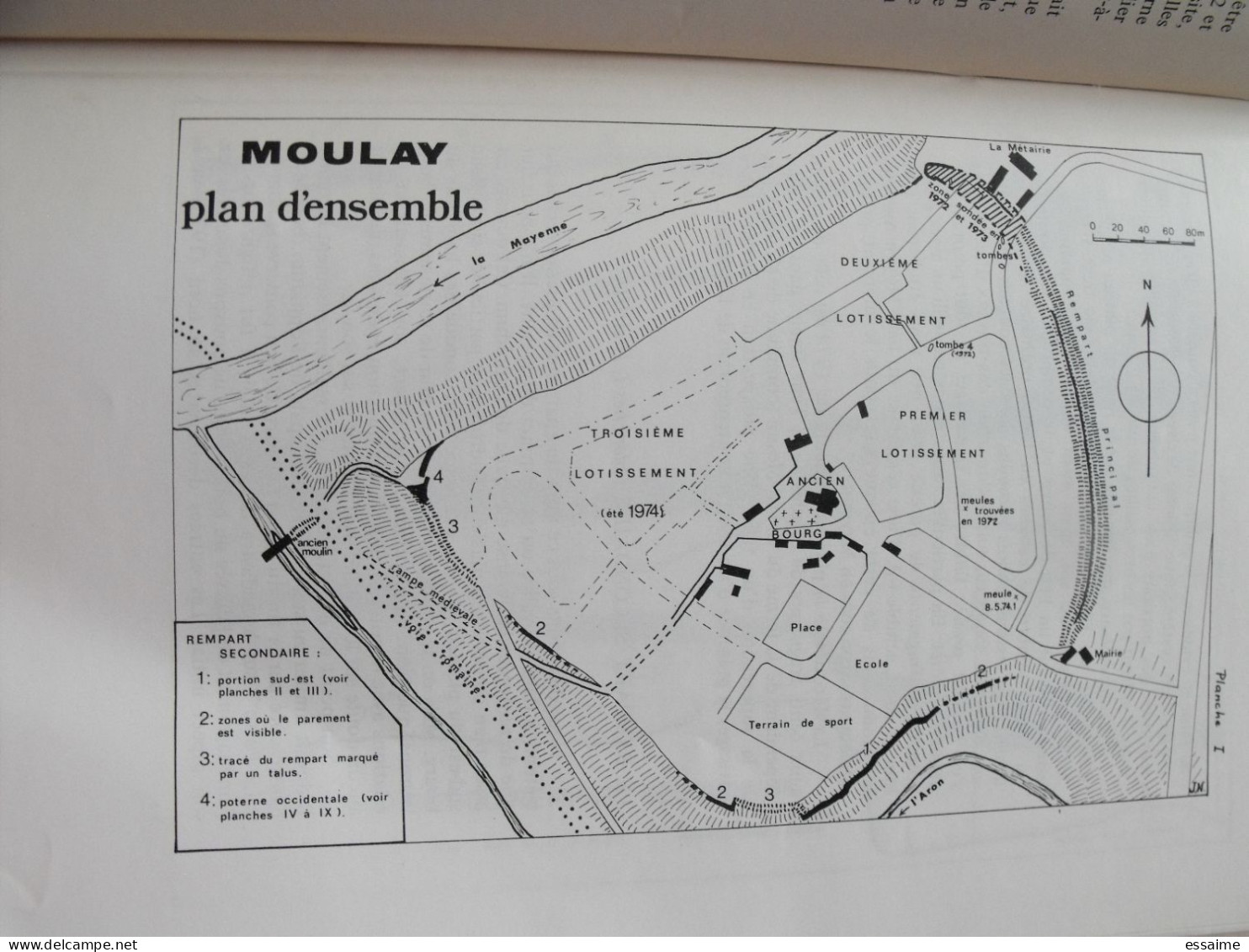 bulletin historique et archéologique de la Mayenne. 1974, n° 37 (245) . Laval Chateau-Gontier. Goupil. girouette