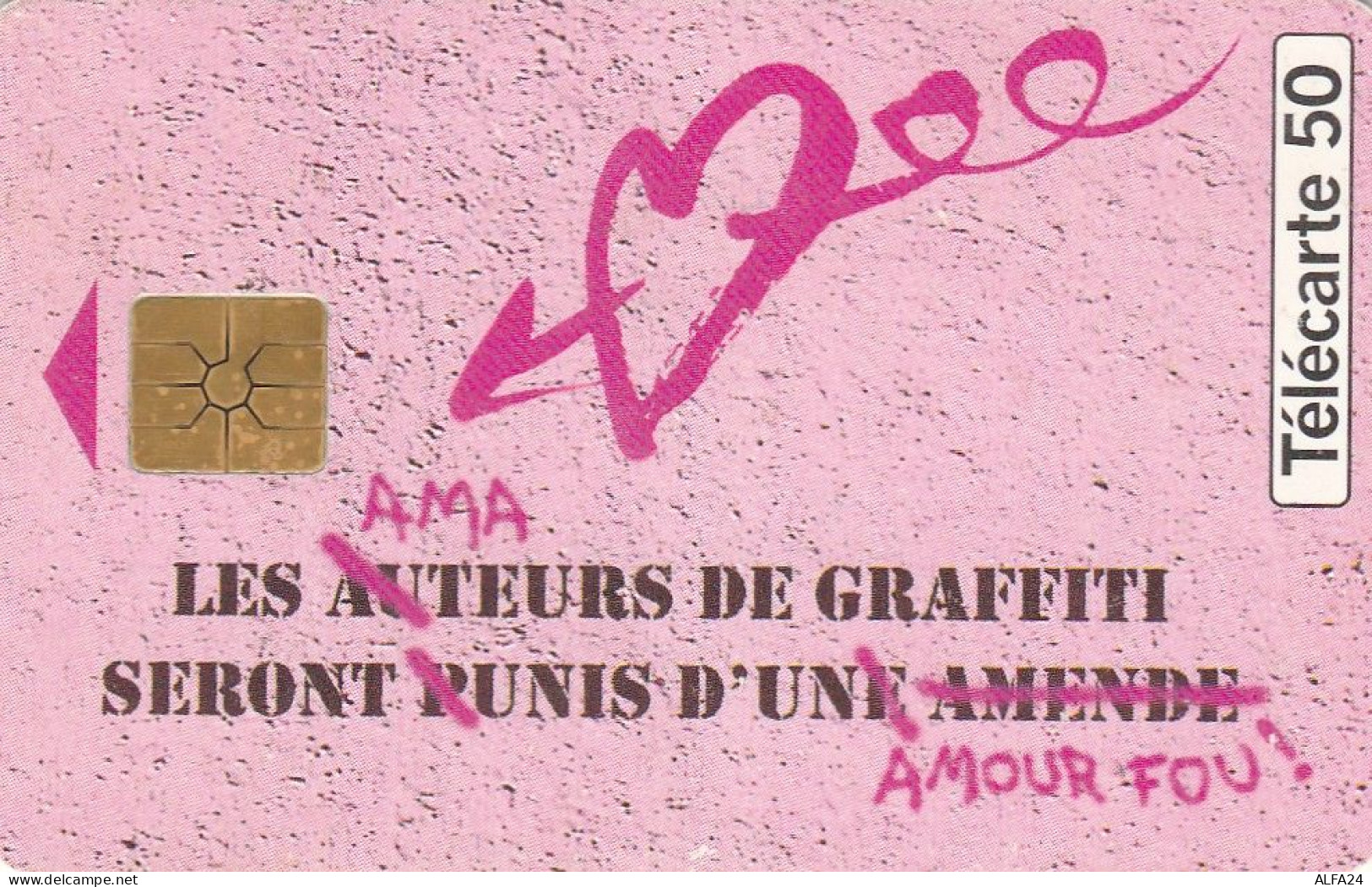 TELECARTE F588 GRAFFITI (2) - 1995