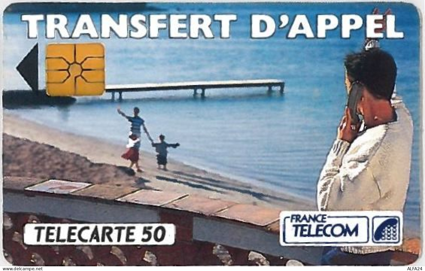 TELECARTE F275C 8-92 TRANSFERT D'APPEL - 1992