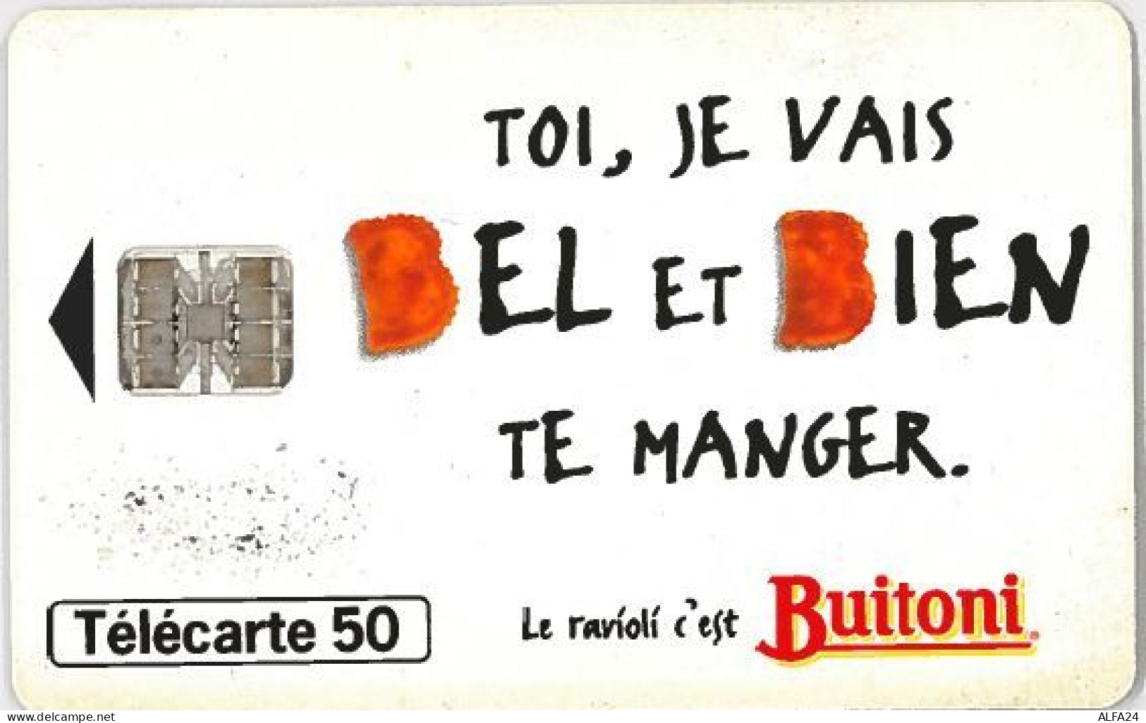 TELECARTE F577 BUITONE RAVIOLIS - 1995