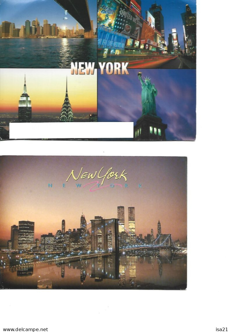 Lot De 11 Cartes Postales: CPM Etats Unis, Amérique Du Nord: NEW-YORK, NIAGARA FALLS, SANTA MONICA, FLORIDE, Etc. - Collections & Lots