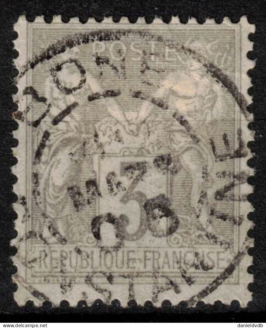 Algérie Française: 10 Timbres Français Oblitérés En Algérie Jusqu'en 1924 - Collezioni & Lotti