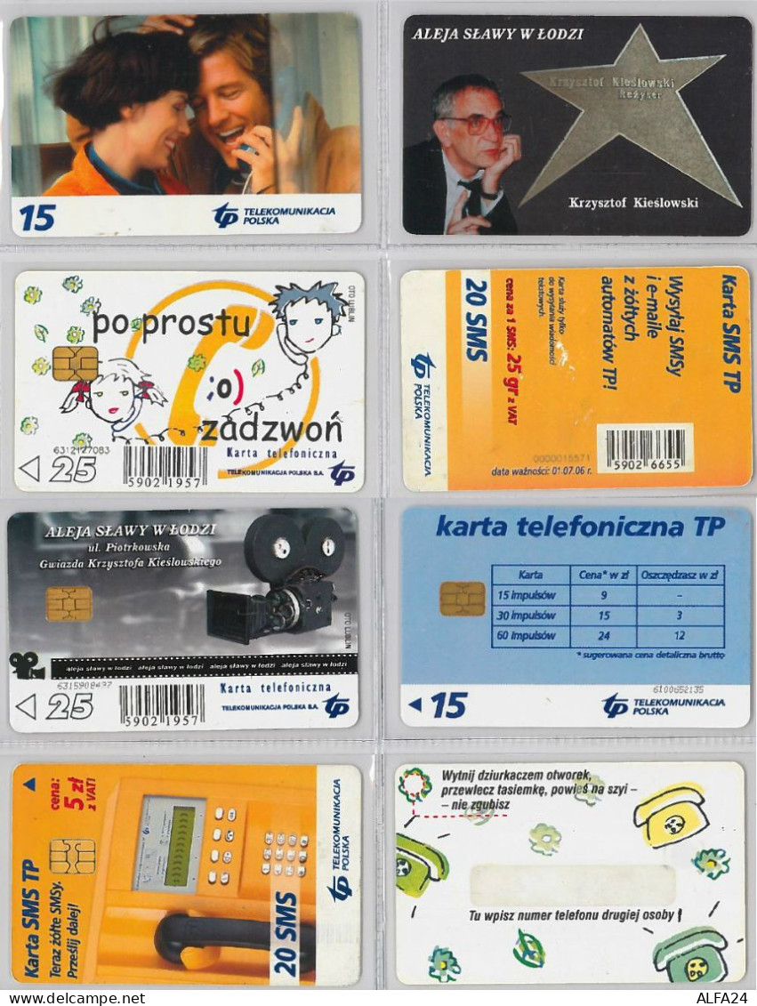 LOT 4 PHONE CARD- POLONIA (E29.43.5 - Poland