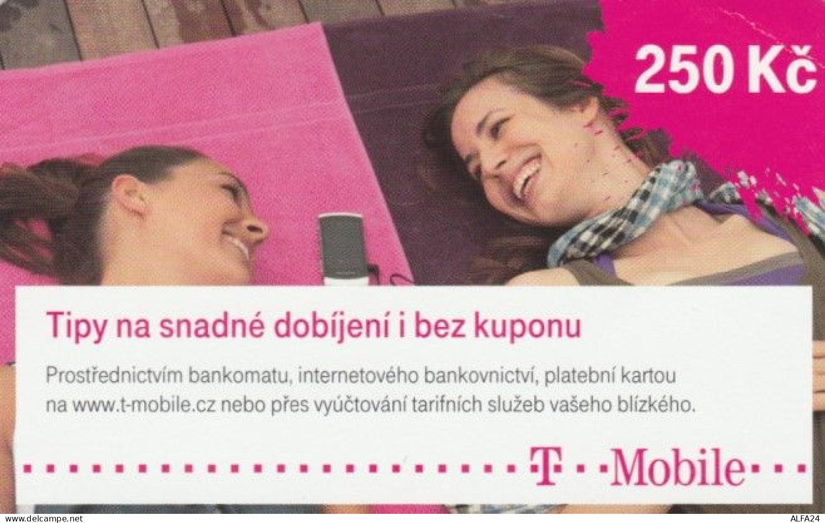 PREPAID PHONE CARD REPUBBLICA CECA - T MOBILE (PK2156 - Tschechische Rep.