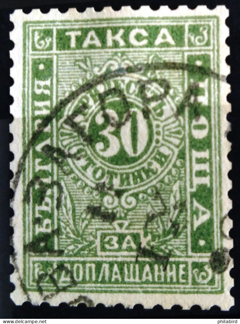 BULGARIE                       TAXE  N° 15                        OBLITERE - Postage Due