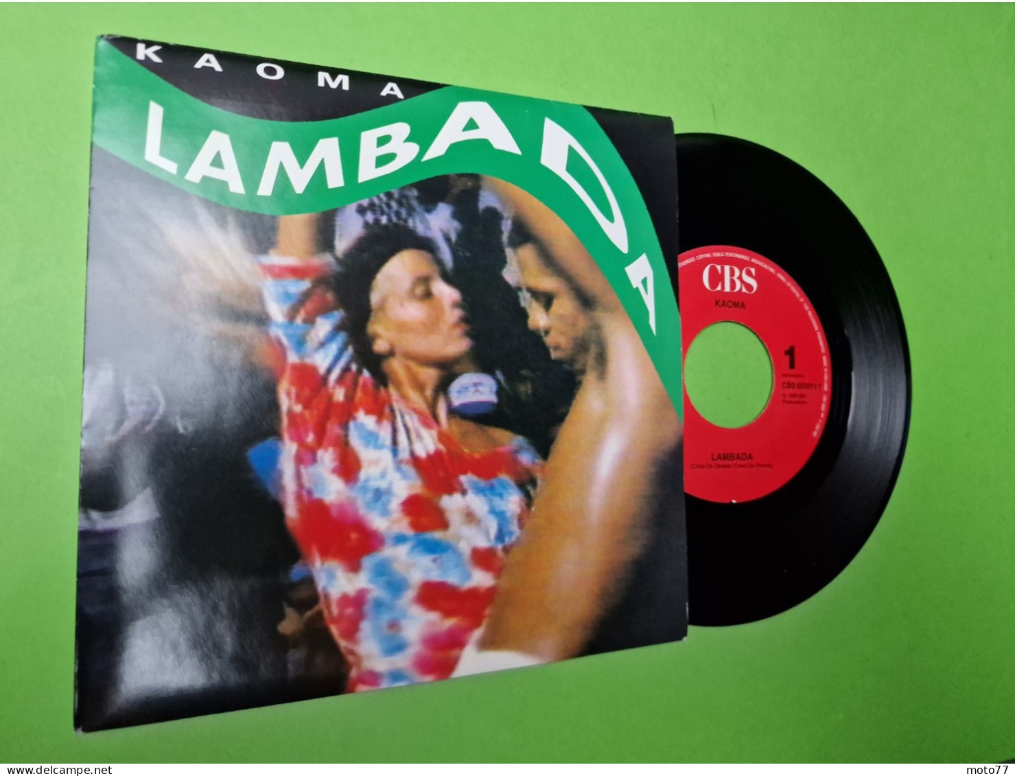93/ Disque Vinyle 45 Tours Rayé Pochette En Très Bel état - KAOMA - Lambada - Année 1989 - Soul - R&B