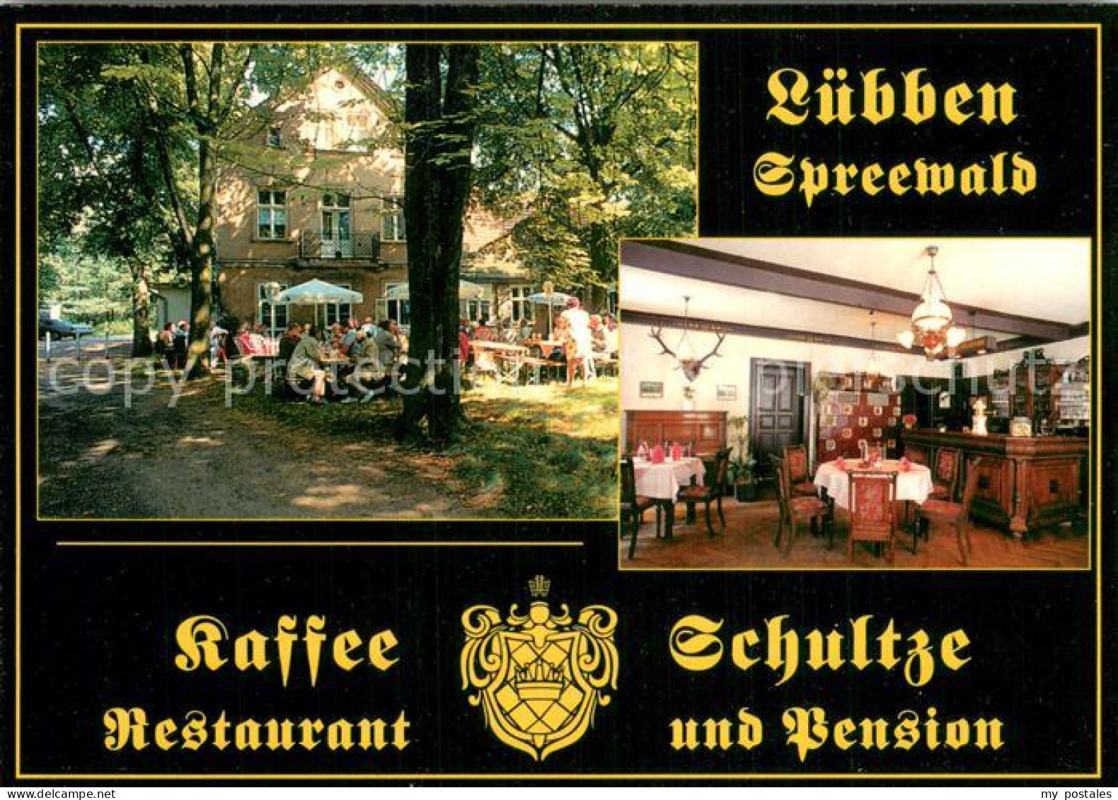 73756507 Luebben Spreewald Kaffee Schultze Restaurant U. PEnsion Luebben Spreewa - Luebben (Spreewald)