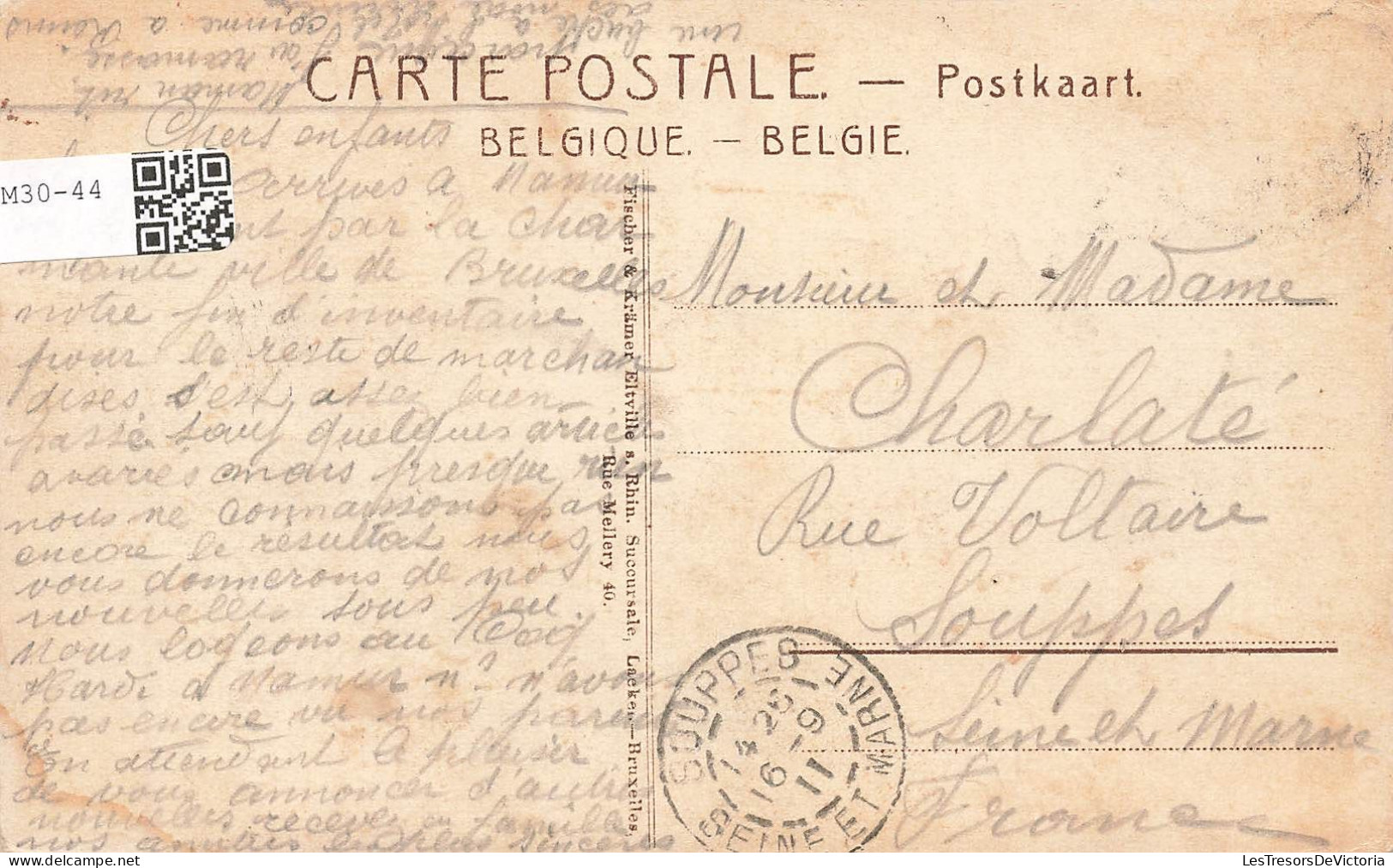 BELGIQUE - Bruxelles - Vue Générale De La Gare Du Nord - Colorisé - Carte Postale Ancienne - Forest - Vorst