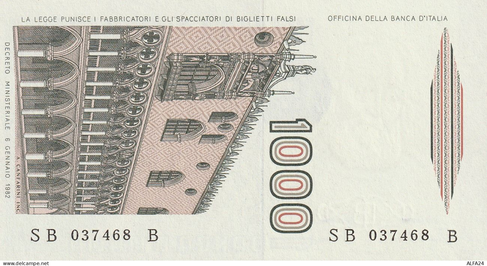 BANCONOTA ITALIA LIRE 1000 MARCO POLO UNC (RY7505 - 1000 Lire