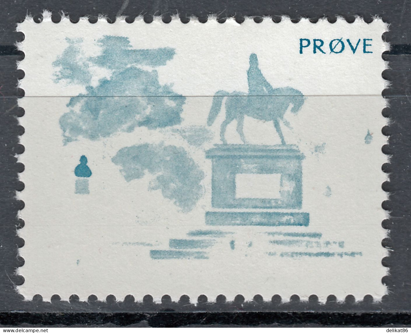 Test Stamp, Specimen, Prove, Probedruck, Reiterstandbild, Slania 1980 - 1985 - Proeven & Herdrukken