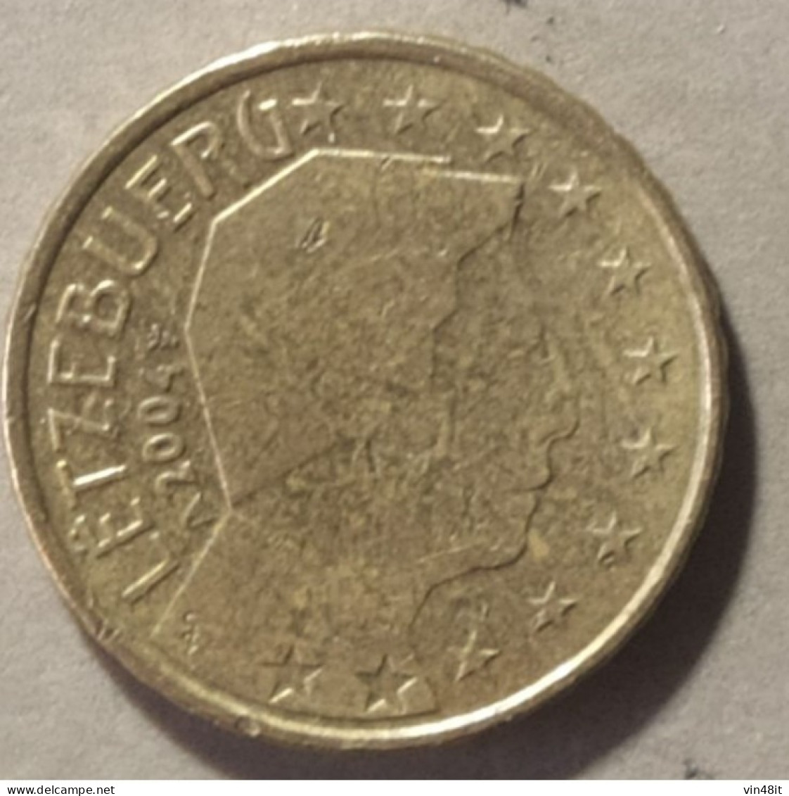 2004 -  LUSSEMBURGO  - MONETA IN EURO - DEL VALORE DI 10  CENTESIMI - USATA - Luxemburg