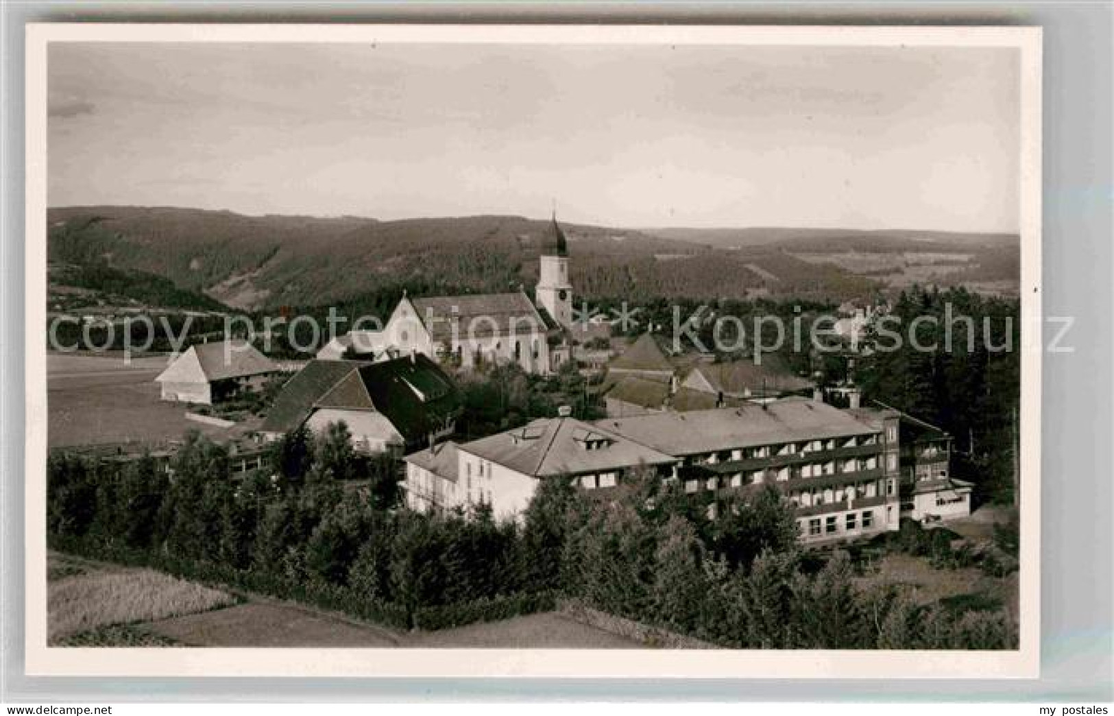 42701870 Hoechenschwand Sanatorium Sonnenhof Kirche Hoechenschwand - Höchenschwand