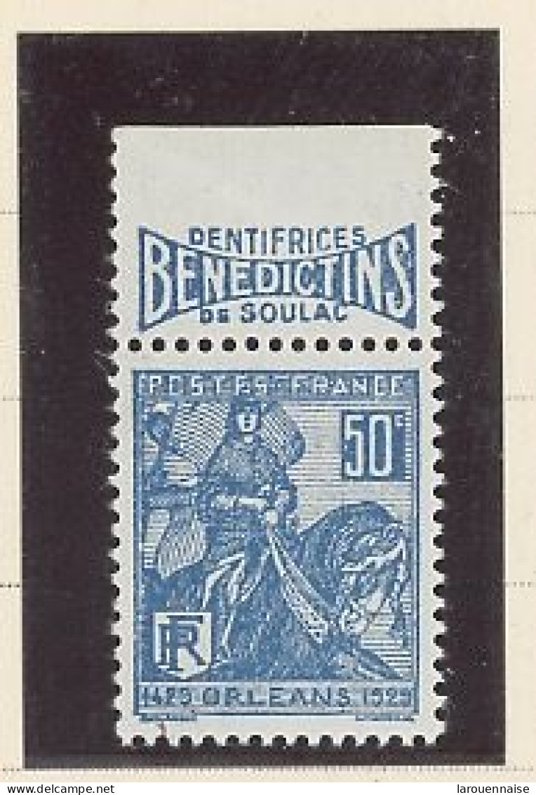 BANDE PUB -N°257-N**-PUB  BENEDICTINS -MAURY N°144 - Unused Stamps