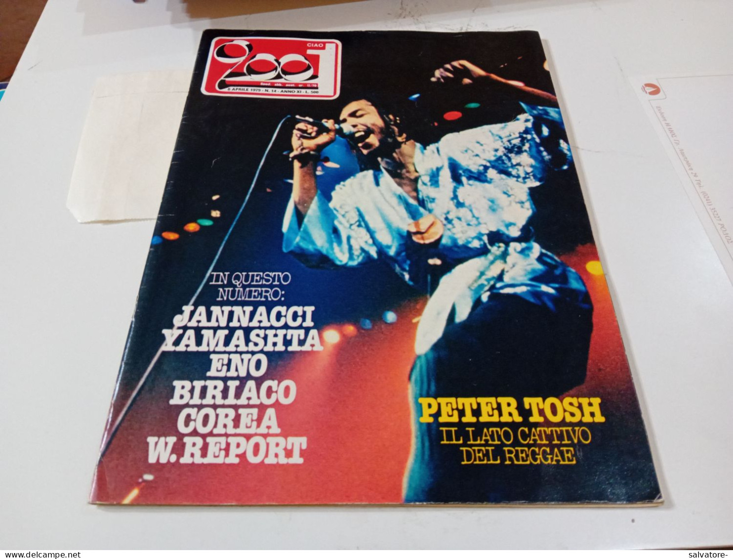 RIVISTA CIAO 2001- 8 APRILE  1979- NUMERO 14 ANNO XI - Musik