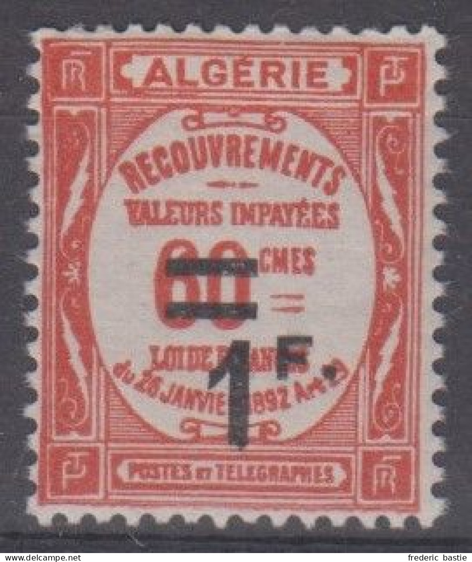 ALGERIE - Taxe  N°  23 * *  - Cote : 45 € - Postage Due