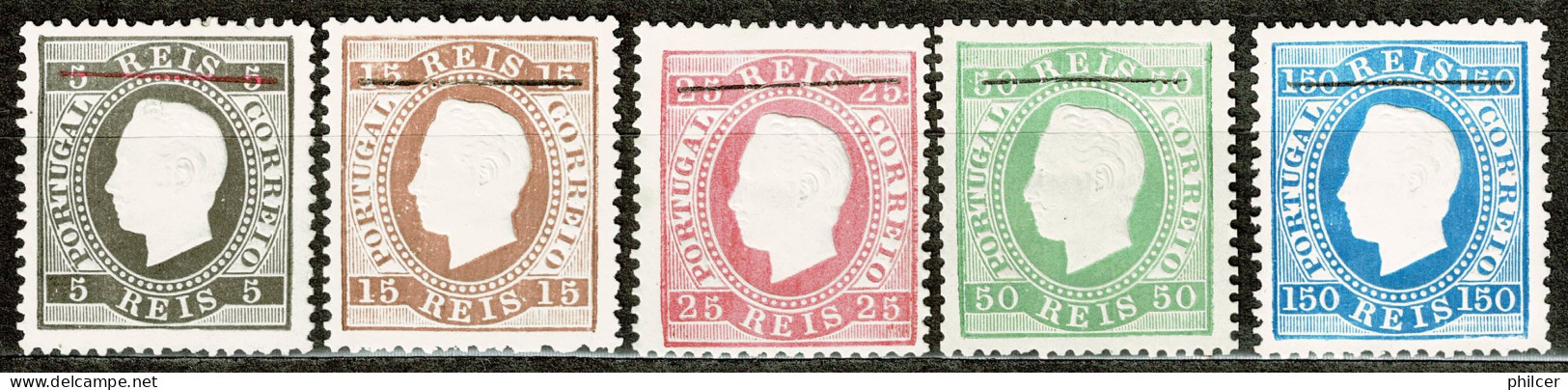 Portugal, 1905, Reprint, Traço - Neufs