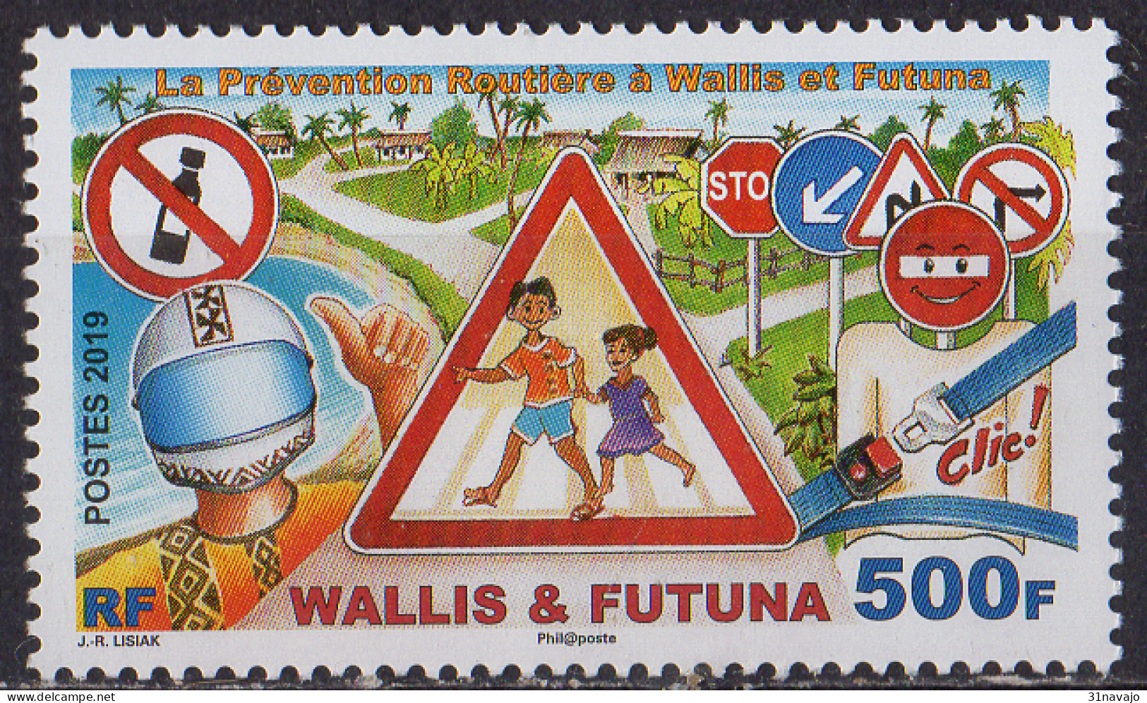 WALLIS ET FUTUNA - Prévention Routière - Ongebruikt