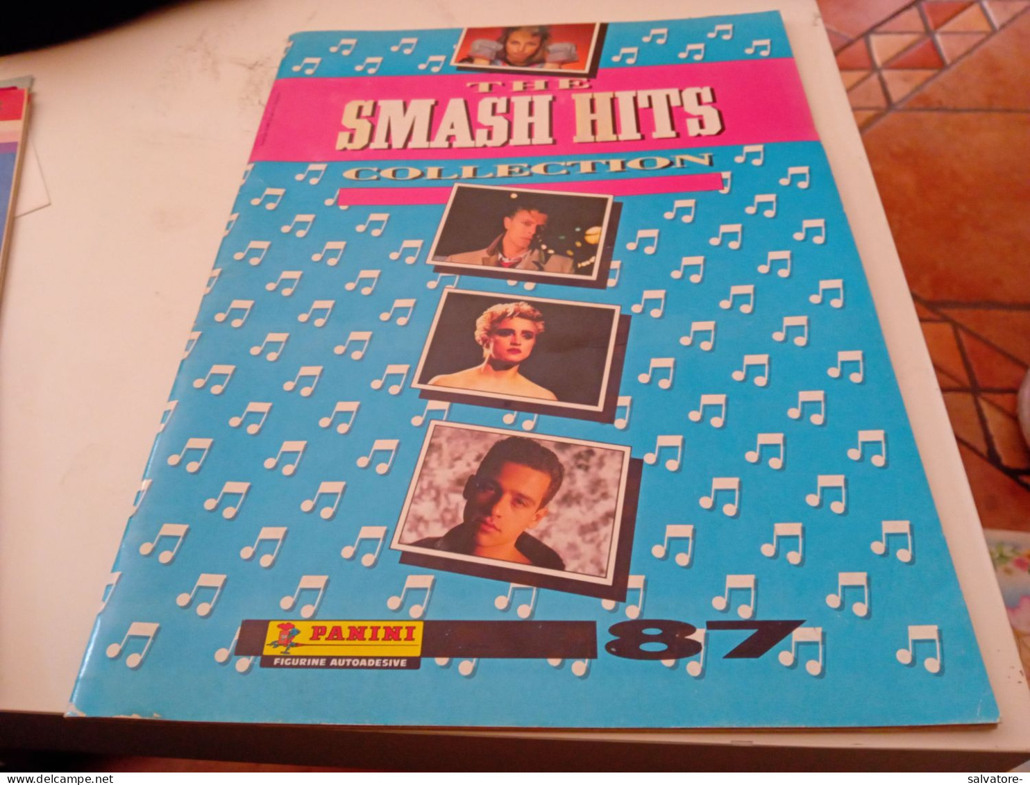 ALBUM FIGURINE PANINI- THE SMASH HITS COLLECTION 1987- CON POCHE FIGURINE - Sports