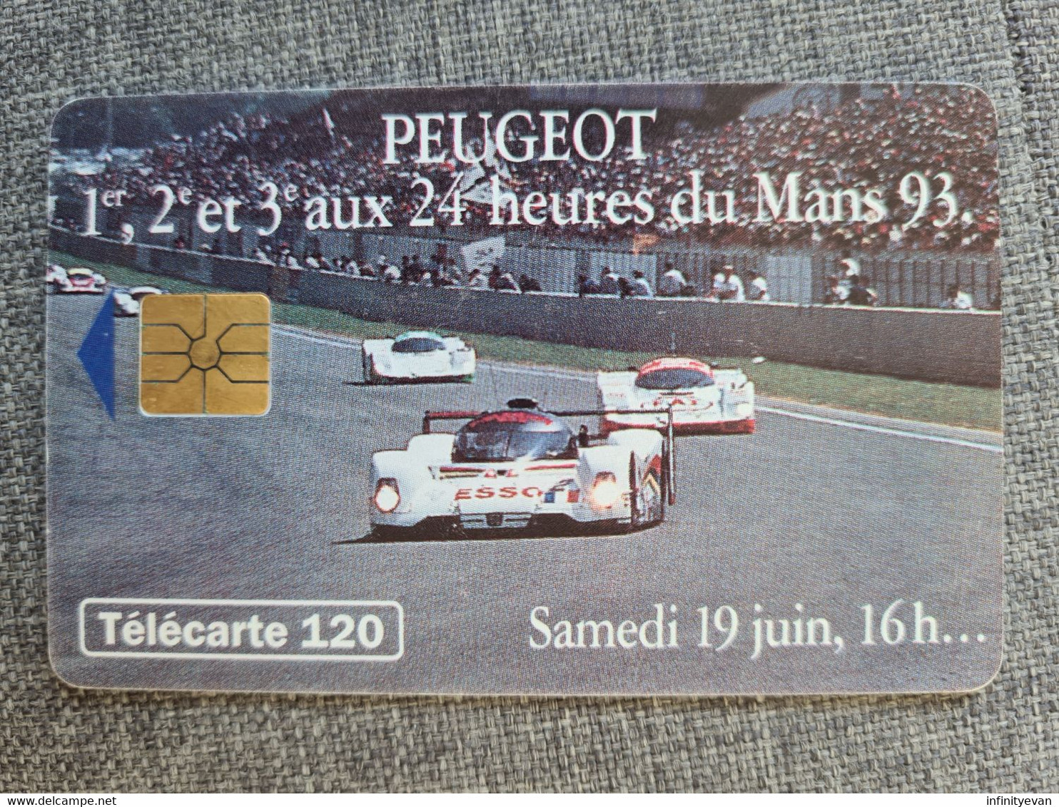 F406 - PEUGEOT 905 2 - 120 GEM1 - 75000EX - COTE 28E - 1993