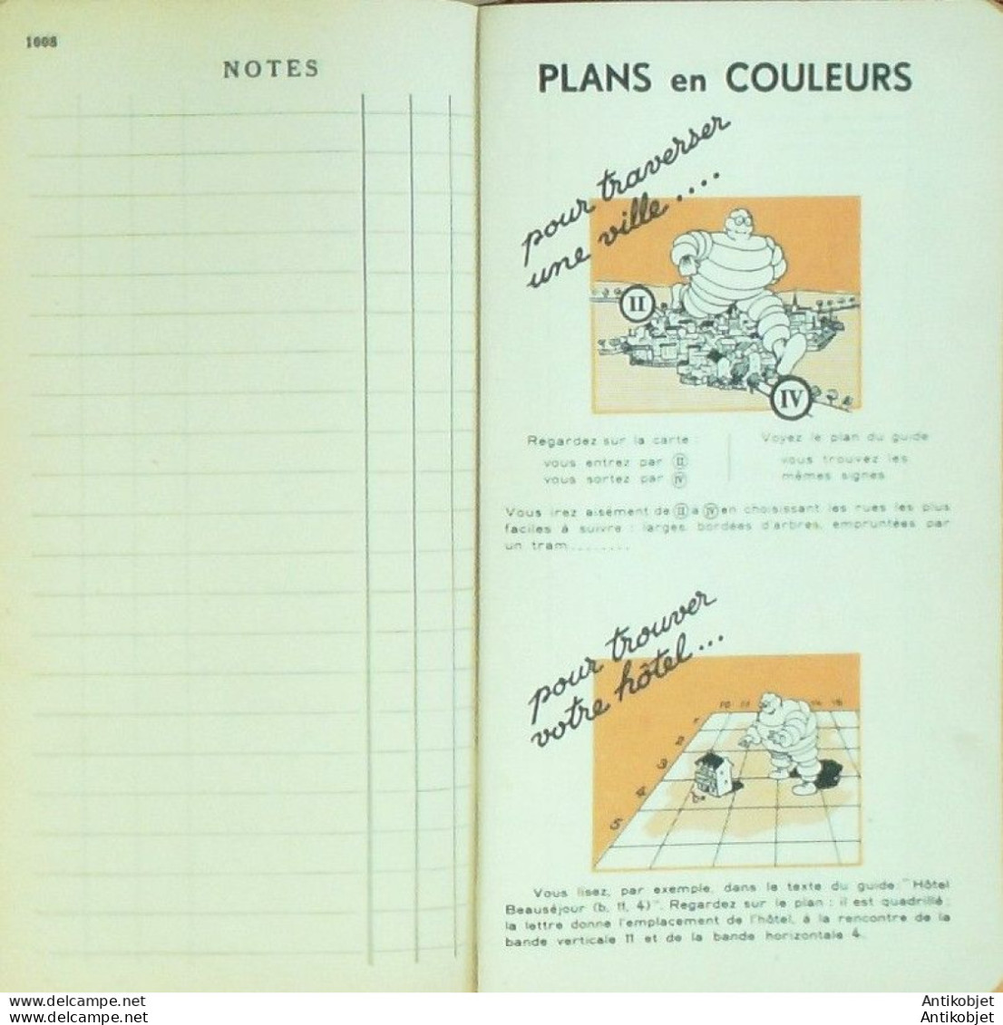 Guide rouge MICHELIN 1934 30ème édition France