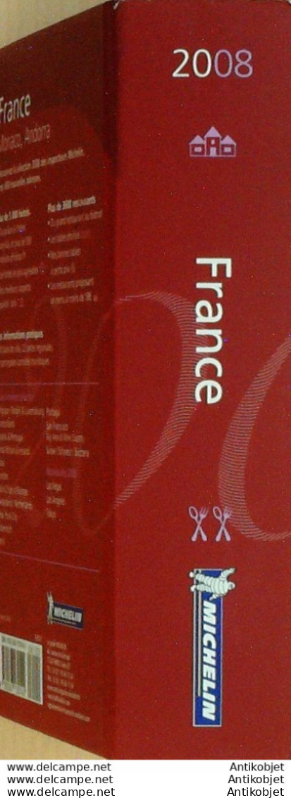 Guide Rouge MICHELIN 2008 101ème édition France - Michelin (guide)