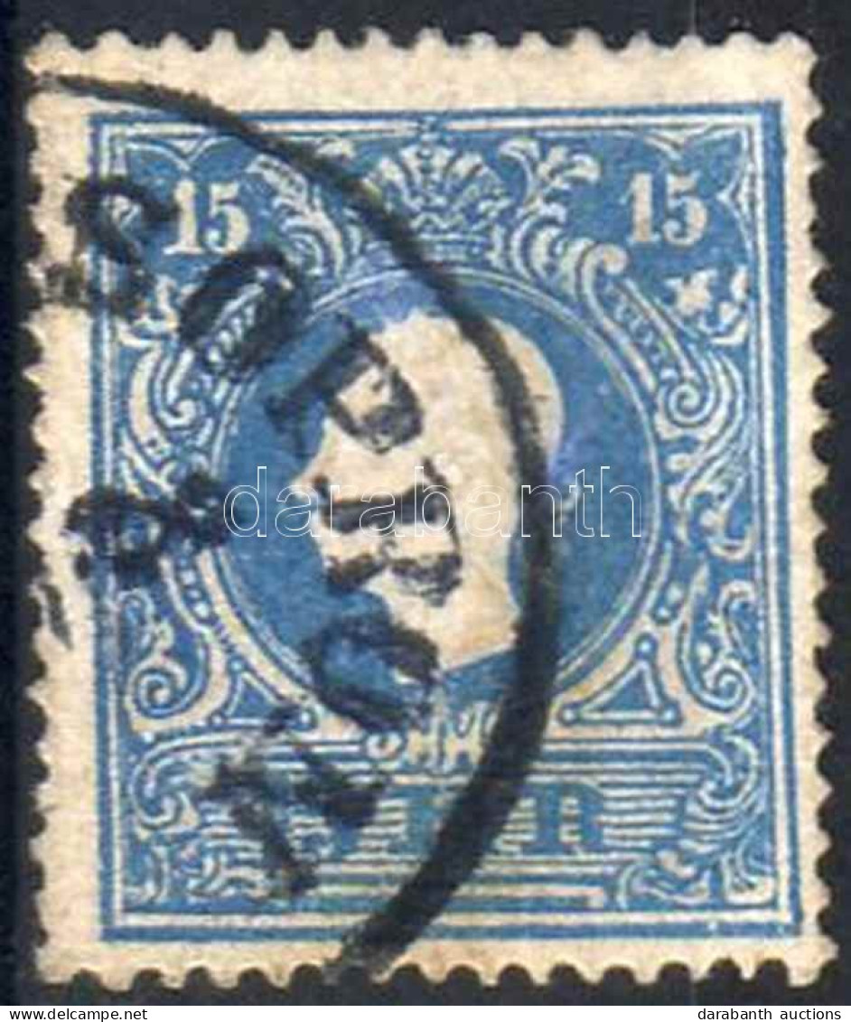 O 1858 15kr II. Tipus "SOPRON" - Sonstige & Ohne Zuordnung