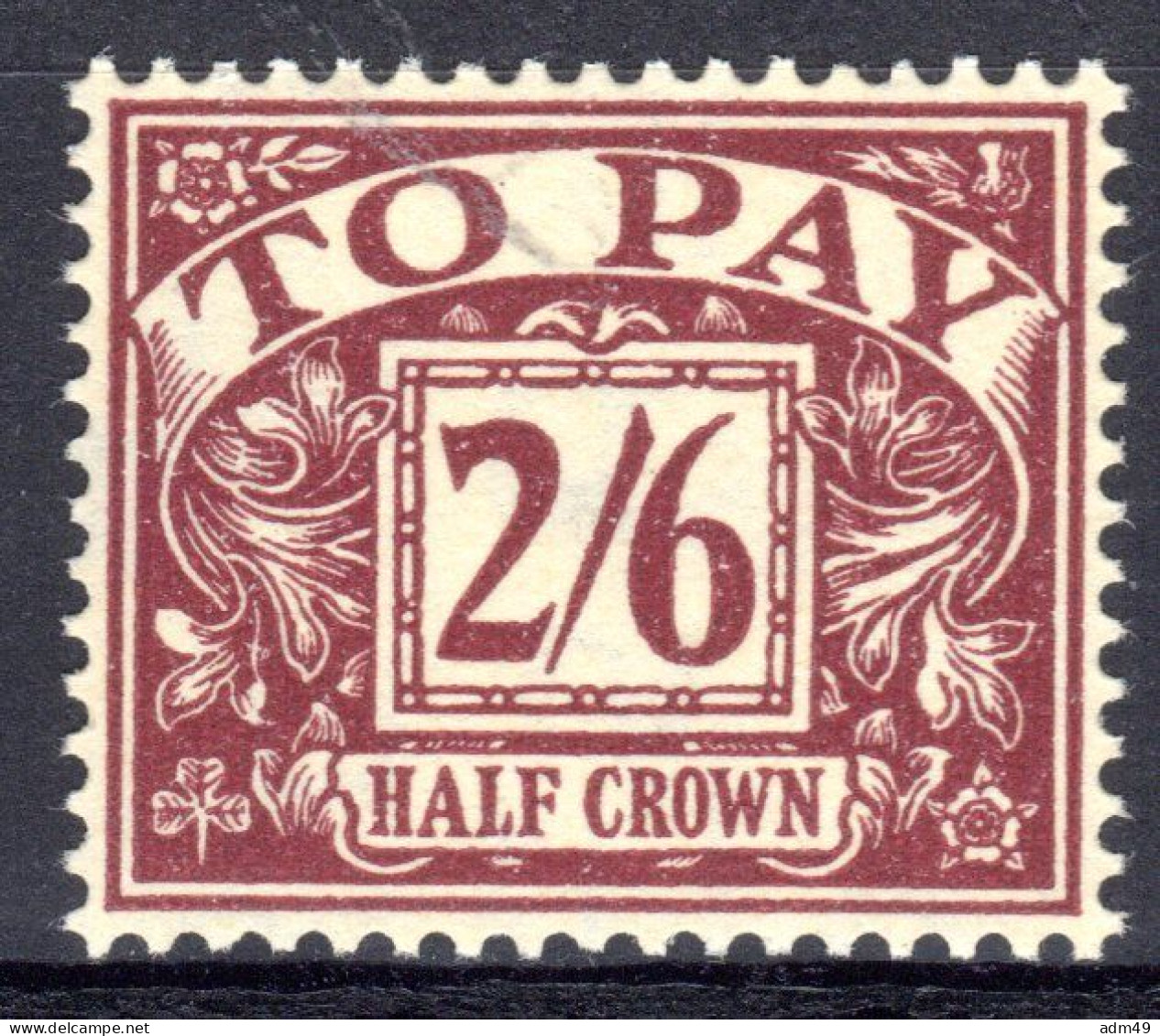 GROSSBRITANNIEN, 1954 Portomarke, Postfrisch ** - Postage Due