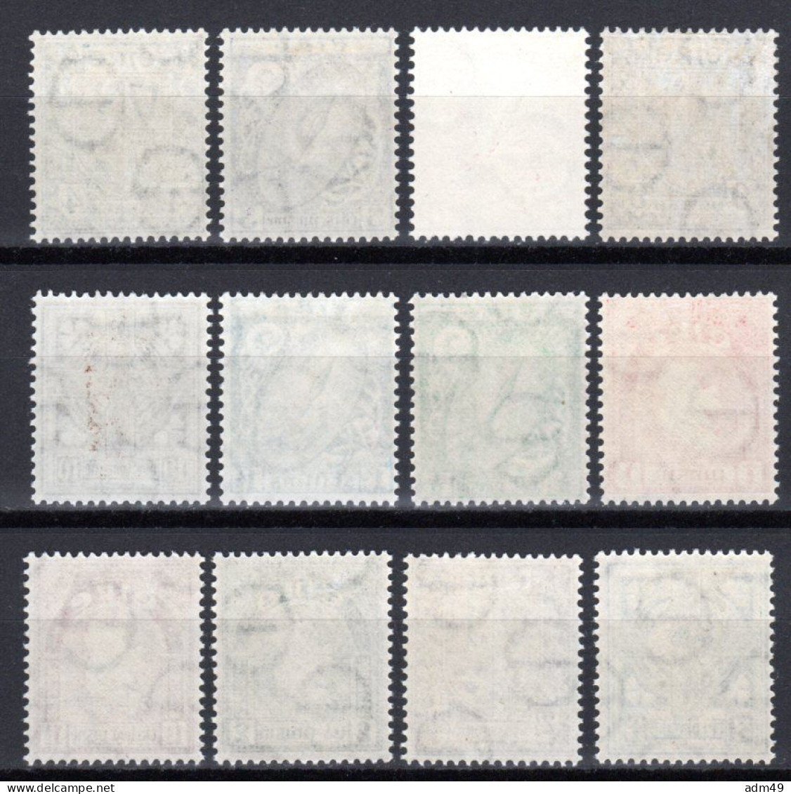 IRLAND, 1940 Freimarken Nationale Symbole, Ungebraucht * - Unused Stamps