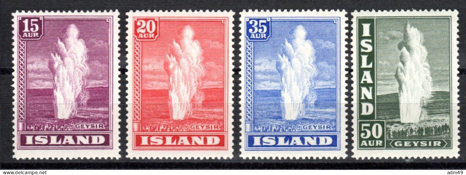 ISLAND, 1938, Freimarken Landestypische Motive, Postfrisch ** - Unused Stamps