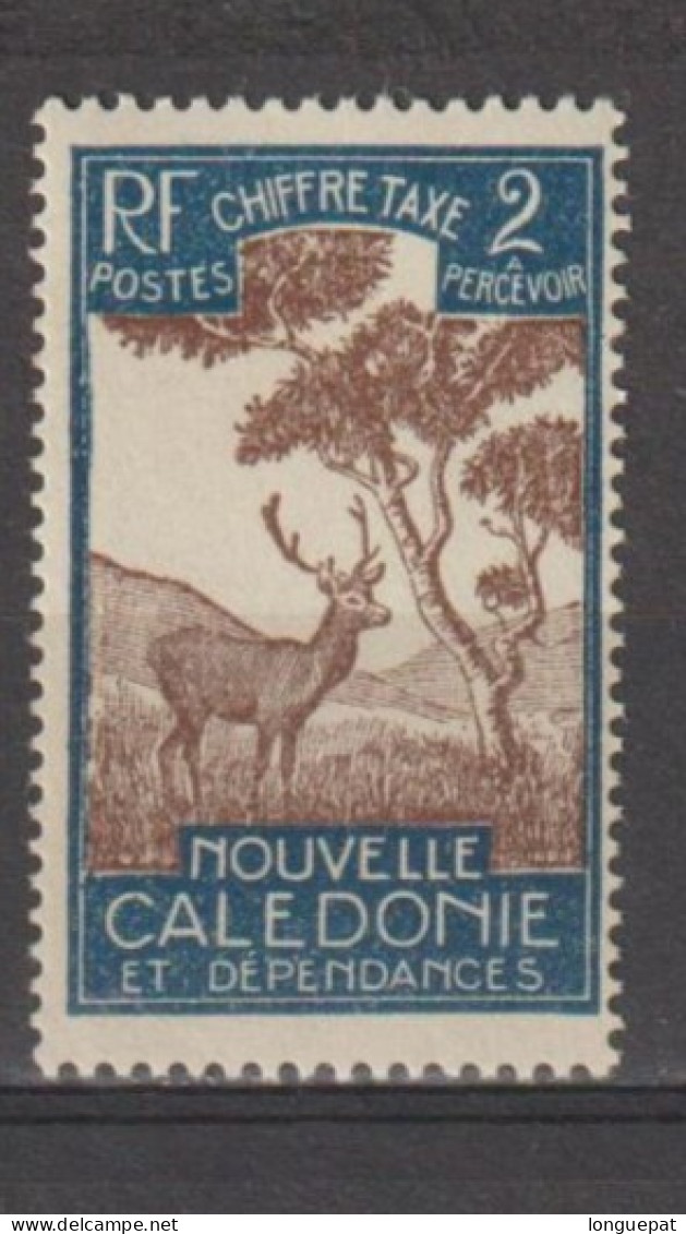 Nelle CALEDONIE : Cerf Et Niaouli - Postage Due