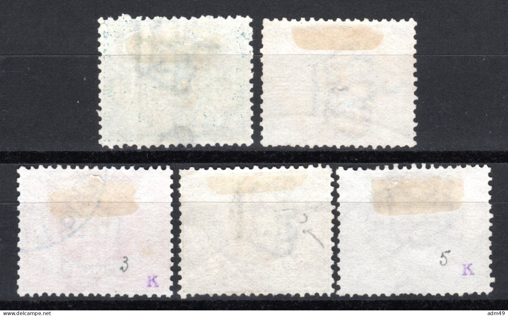 SAN MARINO, 1877 Freimarken Ziffern Und Landeswappen, Gestempelt - Used Stamps