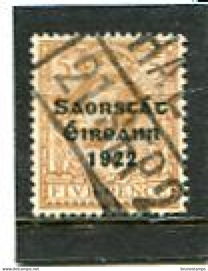 IRELAND/EIRE - 1922   FREE STATE  5d  SG 59  FINE USED - Used Stamps