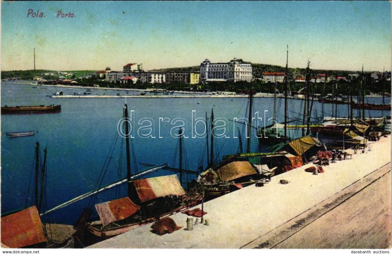 ** T2/T3 Pola, Porto. C. Fano 1914/15. 65. (fl) - Non Classés