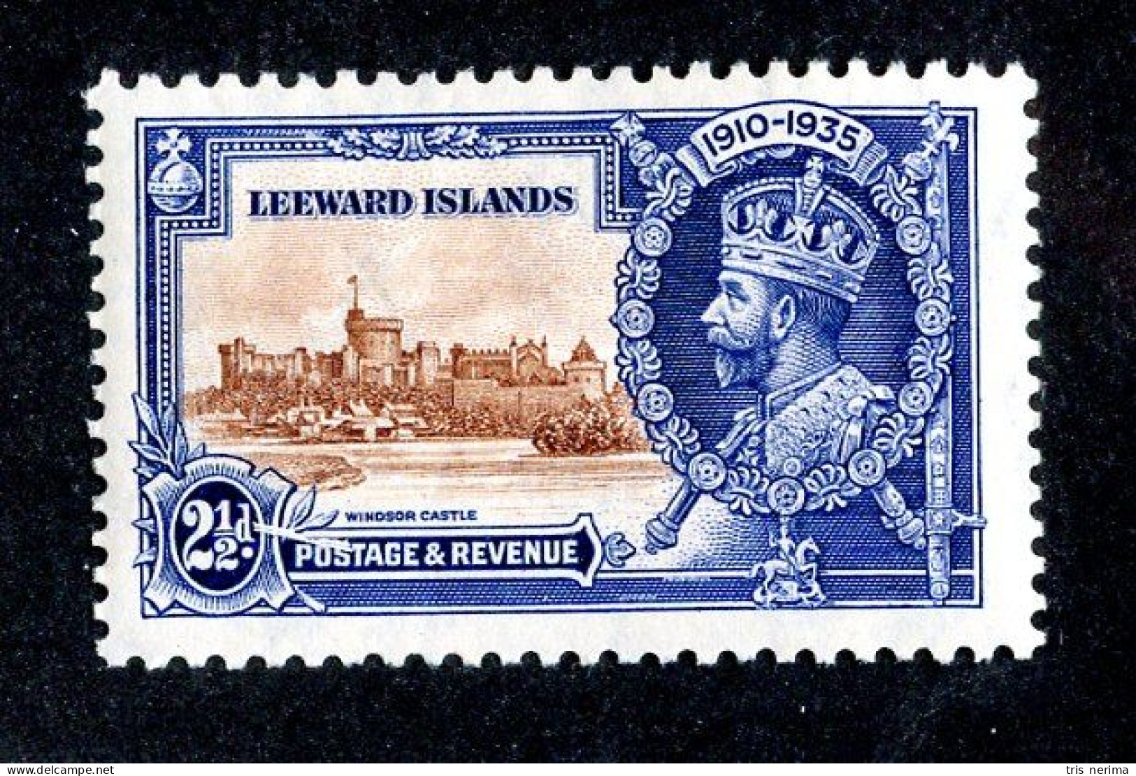 ( 100-Jub )  1935 Scott #98 Mnh** (offers Welcome) - Leeward  Islands