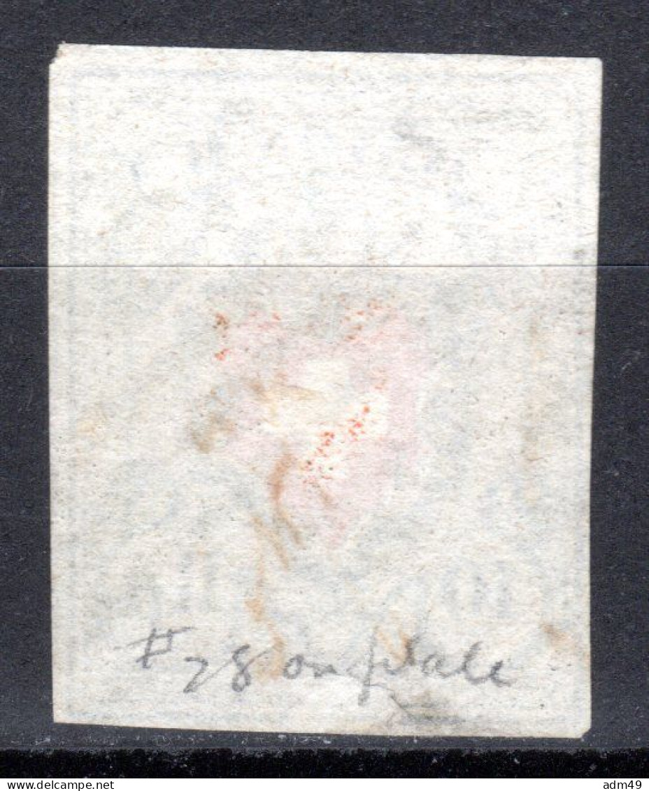 SCHWEIZ, 1850 Rayon II Gelb, Gestempelt - 1843-1852 Kantonalmarken Und Bundesmarken