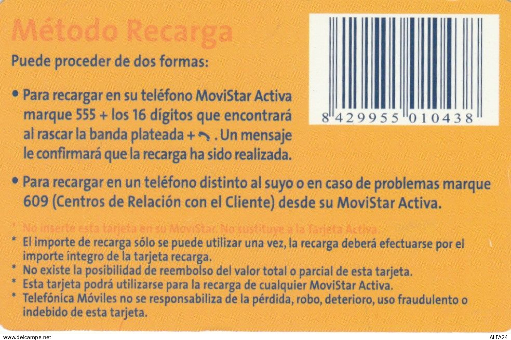 PREPAID PHONE CARD SPAGNA CANARIE (CK3684 - Autres & Non Classés