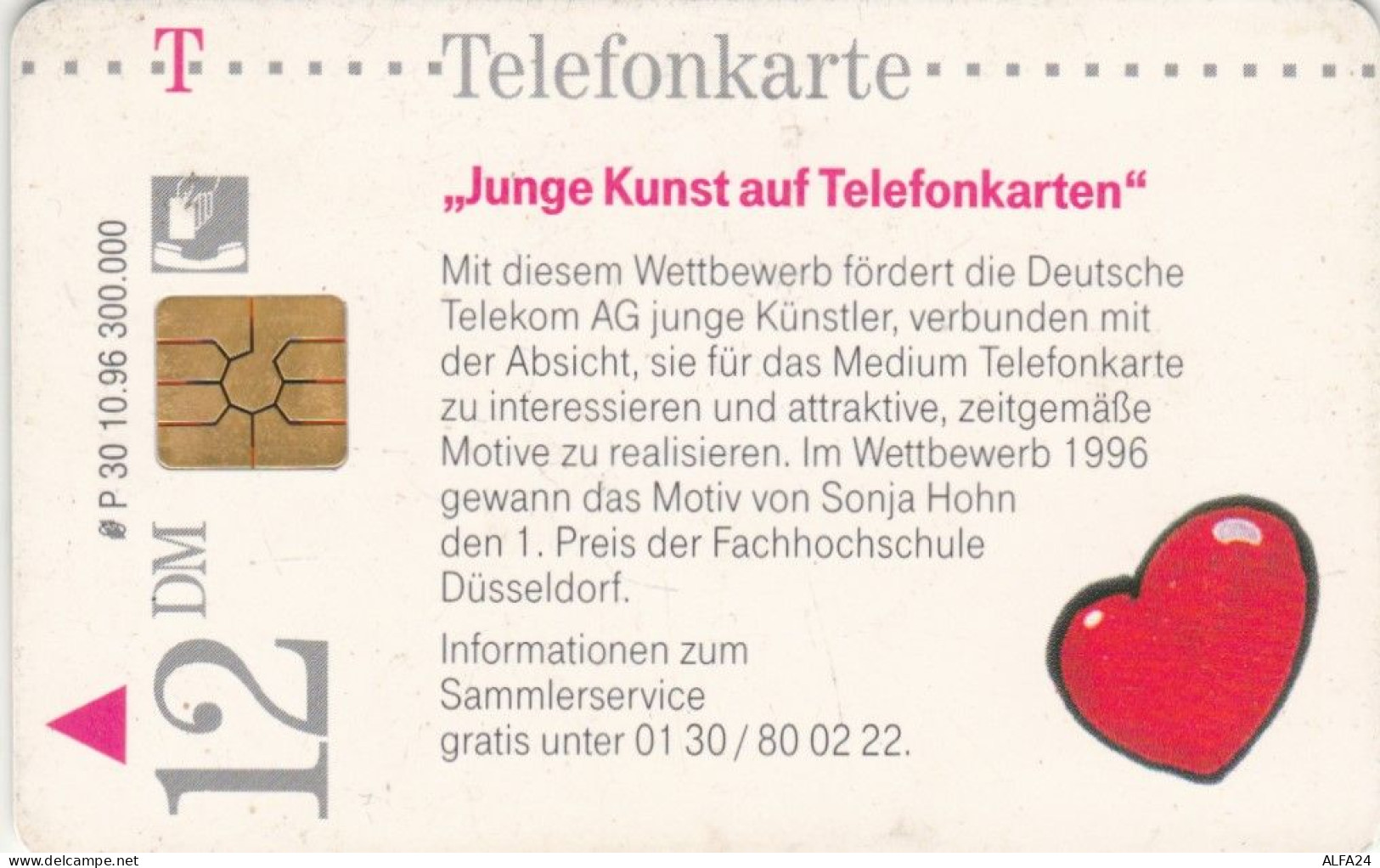 PHONE CARD GERMANIA SERIE P (CK6356 - P & PD-Reeksen : Loket Van D. Telekom