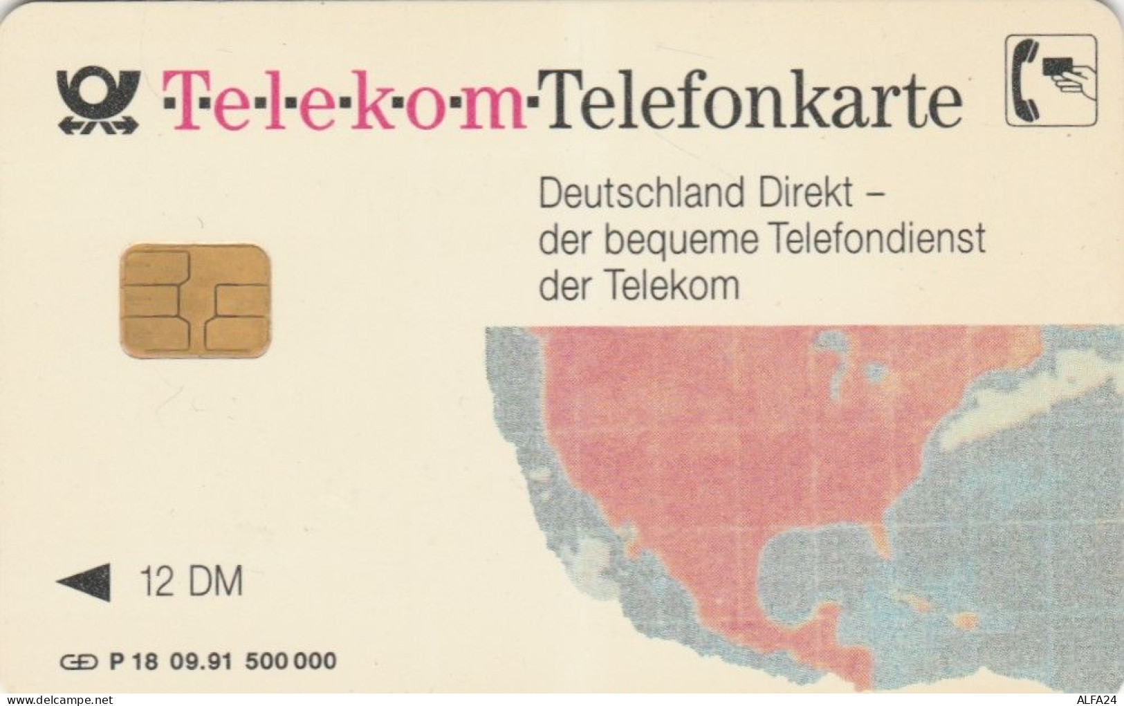 PHONE CARD GERMANIA SERIE P (CK6336 - P & PD-Series : D. Telekom Till