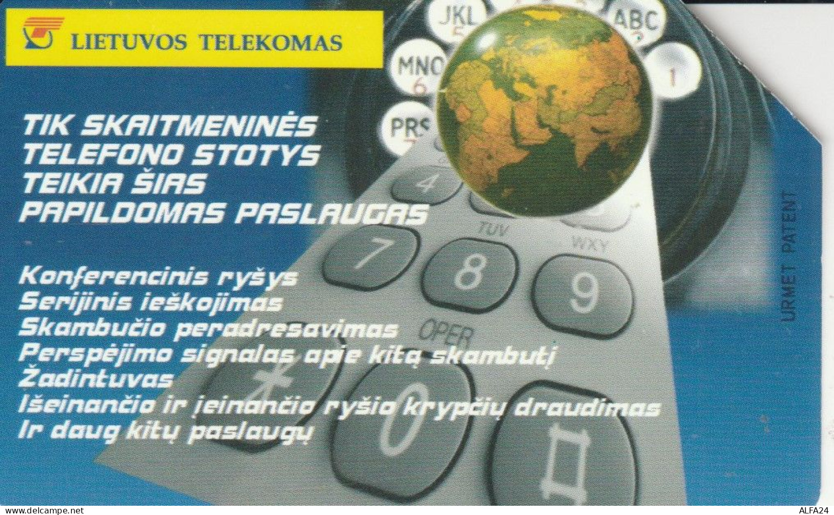 PHONE CARD LITUANIA (CK6729 - Lituania