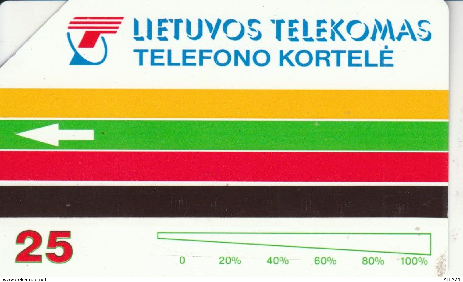 PHONE CARD LITUANIA (CK6721 - Lituania