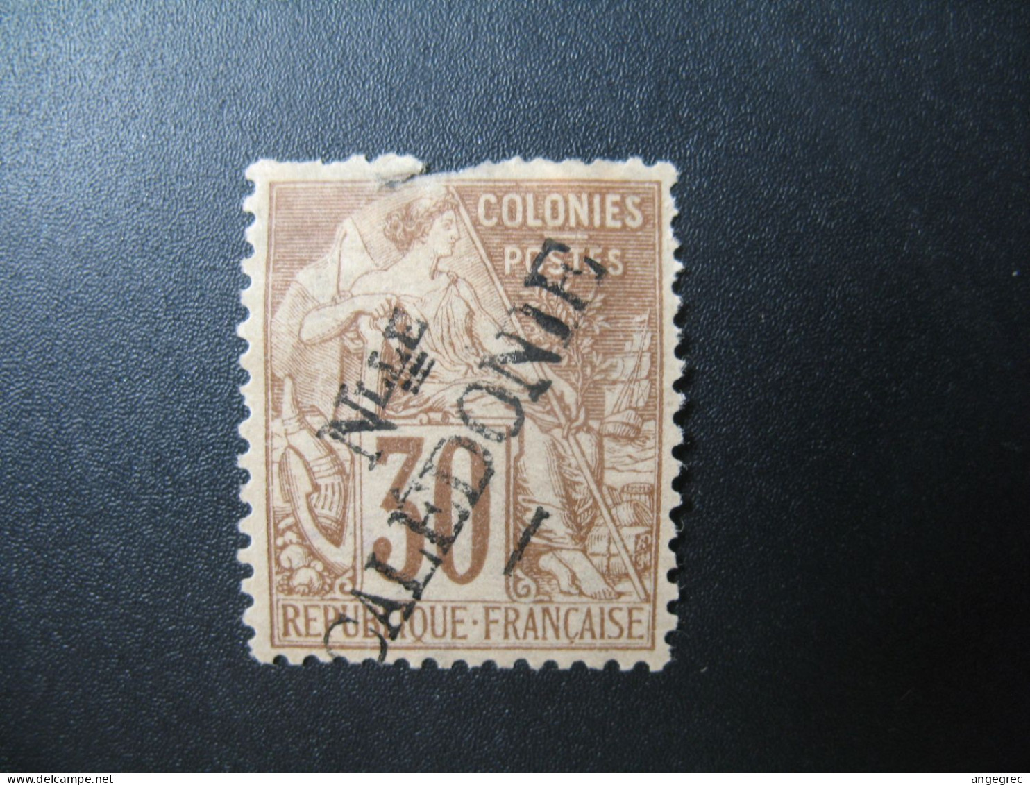 Nouvelle Calédonie Stamps French Colonies N° 30 Neuf * NSG Défectueux C: 130 € - Other & Unclassified