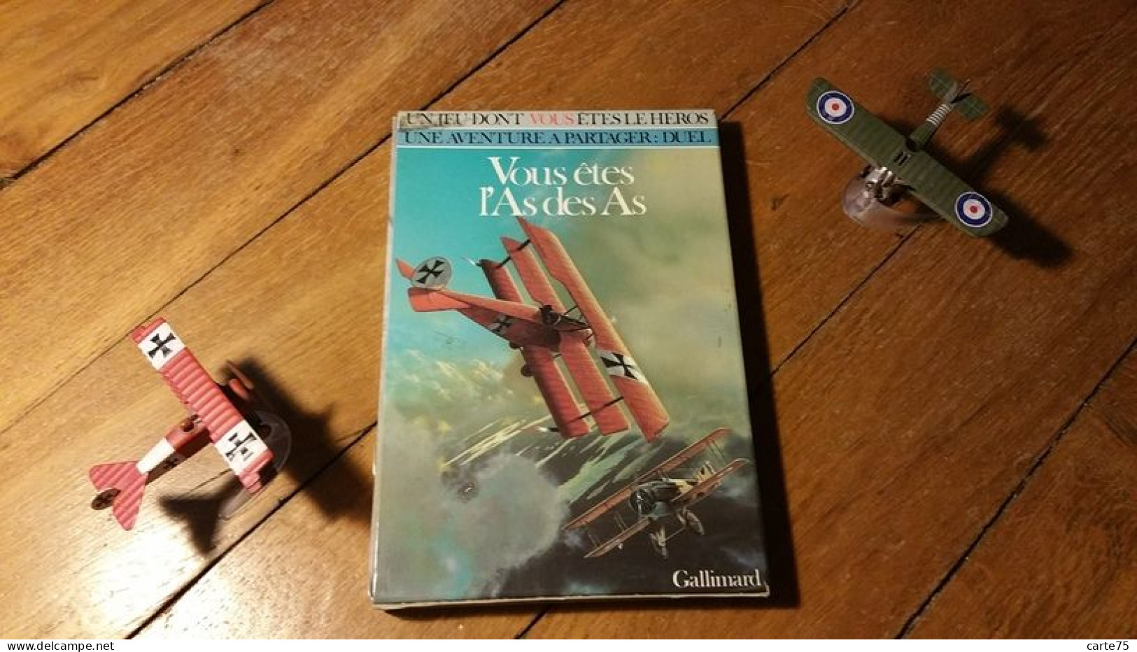 Vous êtes L'as Des As, Alfred Leonardi, Gallimard, 1986 Et Deux Maquettes Dont DR1, Ace Of Aces: Handy Rotary Series - Other & Unclassified