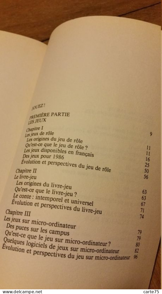 Jeux De Rôle, Tout Savoir Sur Les Jeux De Rôle Et Les Livres Dont Vous êtes Le Héros, 1986 - Other & Unclassified