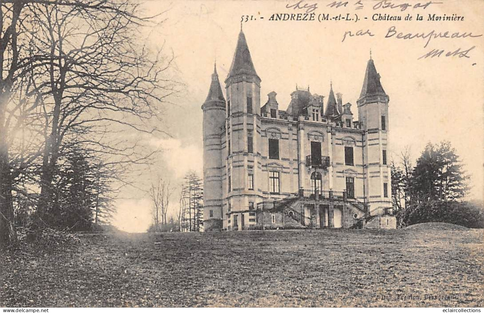 Andrezé        49          Château De La Morinière         (voir Scan) - Other & Unclassified