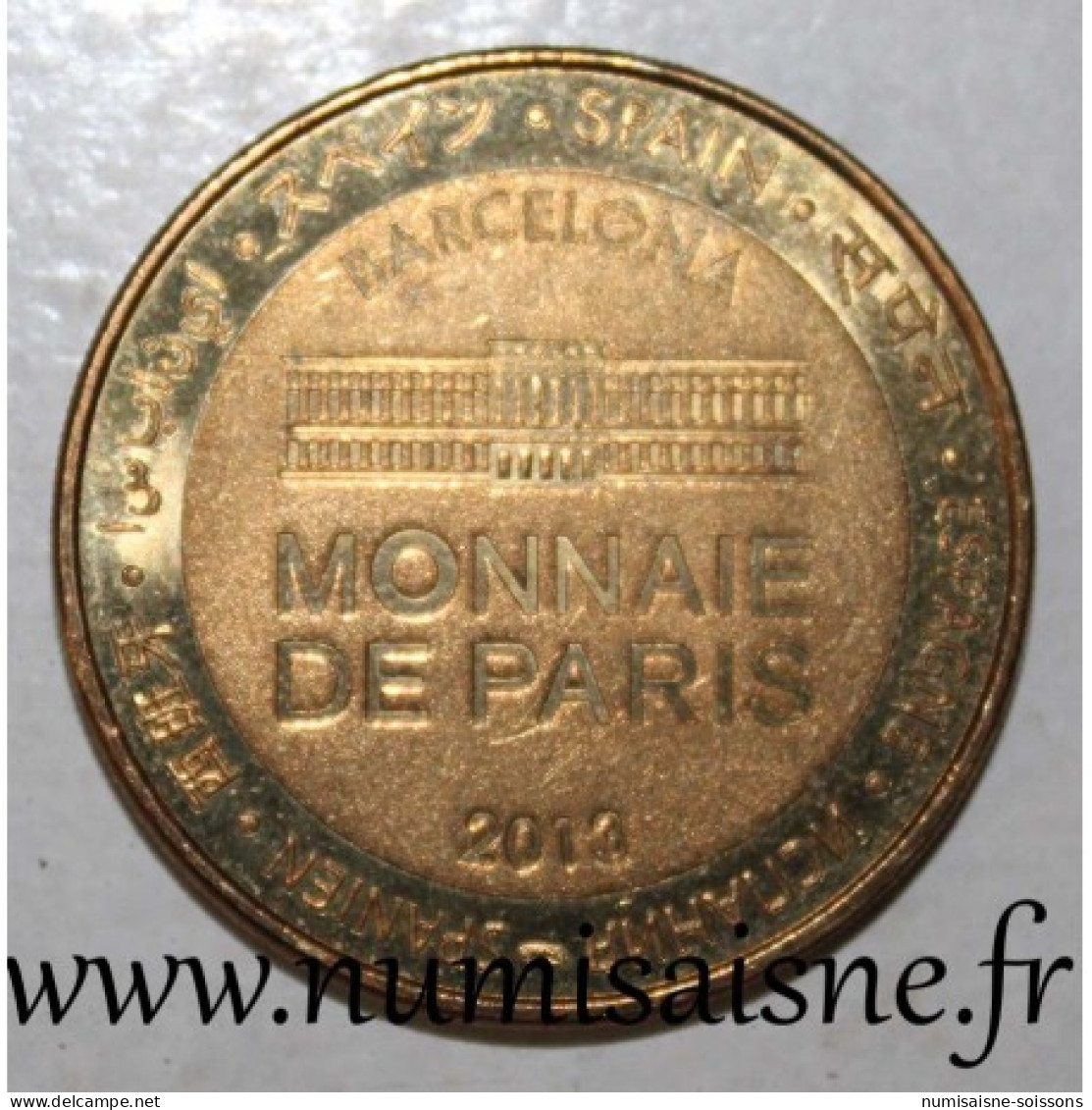 ESPAGNE - BARCELONE - SAGRADA FAMILIA - Monnaie De Paris - 2013 - 2013