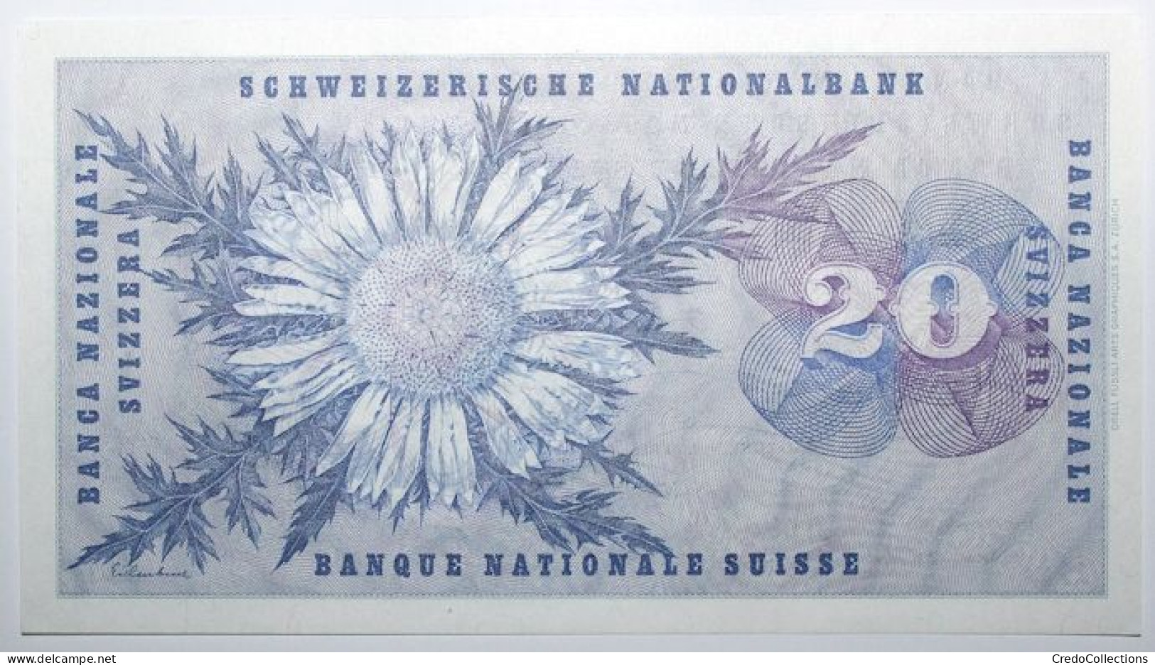 Suisse - 20 Francs - 1976 - PICK 46w.1 - NEUF - Suisse