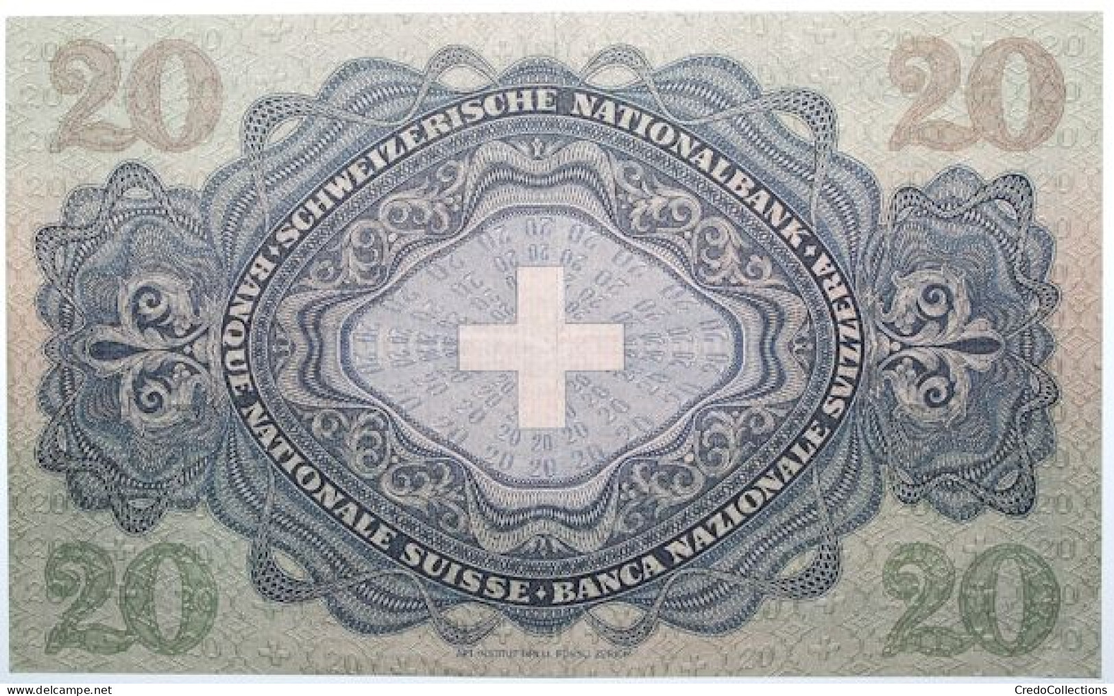 Suisse - 20 Francs - 1947 - PICK 39p.2 - SUP - Suisse