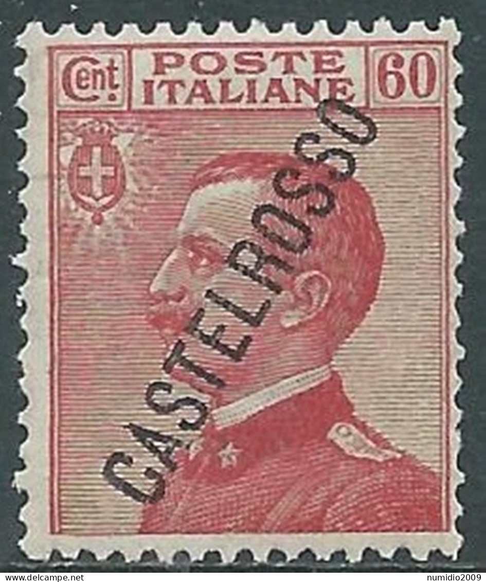 1924 CASTELROSSO EFFIGIE 60 CENT MNH ** - I29-7 - Castelrosso